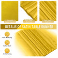 WDF 16Pack Blue Gold Plastic Tablecloths 54x108in & Runners 12x108in by Deal US