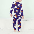 Kids Halloween Thermal Underwear Long Johns Base Layer Purple Ghost Size 2XL by Deal US