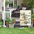 AVOIN colorlife Wedding Garden Flag 12x18 Inch Double Sided Floral Outdoor by Deal US