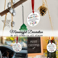 CHOANG Ceramic Christmas Ornament Coworker Gift Office Xmas Tree Decor by Deal US