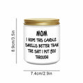 Unique Lavender Scented Soy Candle Gift for Mom from Daughter 7oz by Deal US
