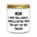 Unique Lavender Scented Soy Candle Gift for Mom from Daughter 7oz by Deal US