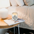 Unique Lavender Scented Soy Candle Gift for Mom from Daughter 7oz by Deal US