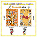 TaDadaPAO Cartoon Sticker Sheets 16 Count Red Anime Craft Party Supplies by Deal US