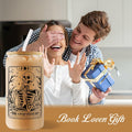 Mahrokh 16oz Reading Themed Tumbler for Book Lovers Women Librarians by Deal US