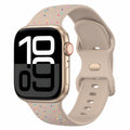 Vancle Apple Watch Band Silicone Sport Loop Milk Tea 38-49mm by Deal US