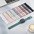 Vancle Apple Watch Band Silicone Sport Loop Milk Tea 38-49mm by Deal US