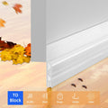 Under Door Draft Stopper Door Sweep Weather Stripping Seal Transparent 78in by Deal US