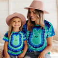 Happy Easter Family Matching Tie Dye Bunny Graphic T-Shirt Size M by Deal US