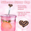 GOTHLO 8pcs Kids Straw Cover Cap for Stanley Cup 30&40 Oz 0.4in 10mm by Deal US