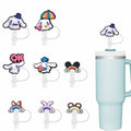 GOTHLO 8pcs Kids Straw Cover Cap for Stanley Cup 30&40 Oz 0.4in 10mm by Deal US