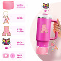 IN Chenthy 6PCS Cup Accessories Set for Stanley Cup 30oz 40oz Silicone Cover by Deal US