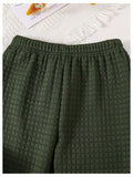 SOLY HUX Girl's Waffle Knit Hoodie Set 2PC Army Green Size 8Y by Deal US