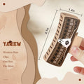 YARIEW Large 4" Leather Western Hair Claw Clips Sunflower Floral Brown by Deal US