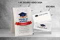 JYC11 2025 Graduation Sign & Words of Wisdom Cards 26 pcs Multi-color by Deal US