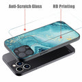 Tabavsit iPhone 15 Pro Max Case Blue Marble Shockproof Protective Cover by Deal US