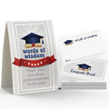 JYC11 2025 Graduation Sign & Words of Wisdom Cards 26 pcs Multi-color by Deal US