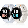 Sport Bands Compatible Samsung Galaxy Watch 7 6 5 40mm 44mm Soft Silicone by Deal US
