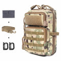 Tactical Molle Compact EDC Tool Pouch Bag US Flag Patch CP Mini Utility by Deal US