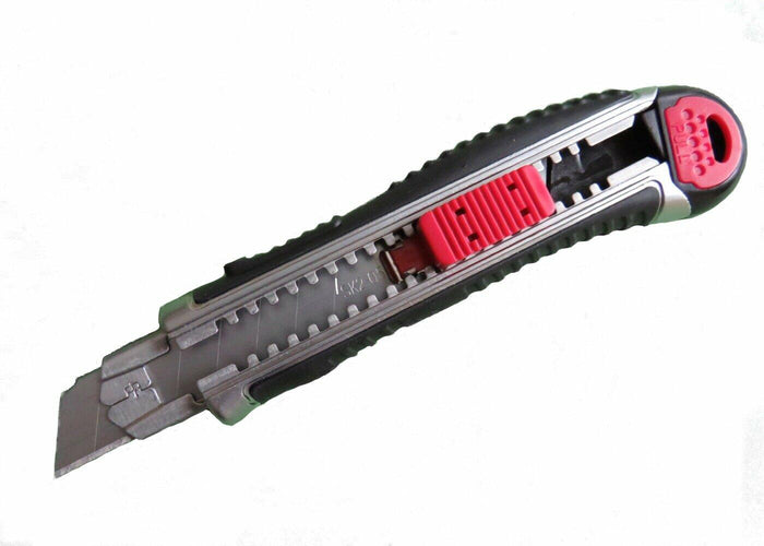 Smithline Utility Knife 18mm Retractable Razor Box Cutter SK2 Blades by Deal US