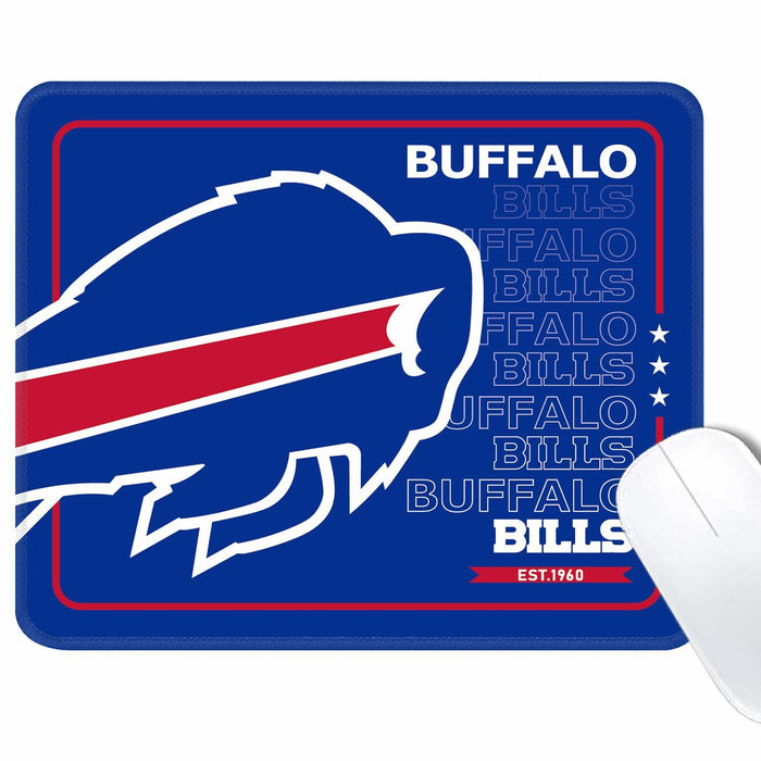 Aollpu Basic Mouse Pad Non-Slip Rubber Base Waterproof Stitched Edges by Deal US
