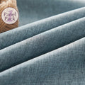 jinchan Blackout Thermal Insulated Faux Linen Curtain 90in Greige 1 Panel by Deal US