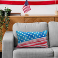 CHANGE MOORE 4th of July Patriotic Throw Pillow Cover 20x12 USA 1pcs by Deal US