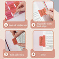 Laminated Bible Tabs for Women and Men, 105 PCS Large Print Index Labels by Deal US