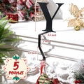 MorningRo Metal Christmas Stocking Holder Letter Y 6 Inch Mantel Decor by Deal US