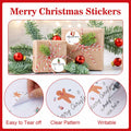 Joycraft 120Pcs Merry Christmas Stickers 2in 12 Styles Holiday Labels by Deal US