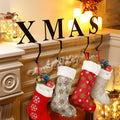 MorningRo Metal Christmas Stocking Holder Letter Y 6 Inch Mantel Decor by Deal US
