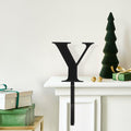 MorningRo Metal Christmas Stocking Holder Letter Y 6 Inch Mantel Decor by Deal US
