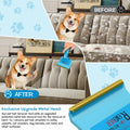 LVHATN 6IN1 Pet Hair Remover Tool for Car Rug Couch Furniture 8.27in by Deal US