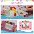 VIKILON 24 Pack Paper Picture Frames Kids Craft Kits School Classroom Fun by Deal US