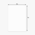 Somime 10 Pack 5x7 White Picture Mats with Backing Acid Free Photo Boards by Deal US