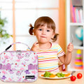 HotAdsFW Dinosaur Kids Lunch Box Small School Bag White Dinosour by Deal US