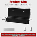 RSSCIIIUL Foot Pull for Trash Cabinet Drawer Full Overlay Black by Deal US
