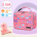 HotAdsFW Rainbow Girls Lunch Box Small Kids School Lunch Bag by Deal US