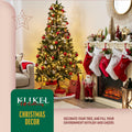 Klikel Reindeer Stocking Holder Set of 3 Deer and Sleigh for Mantel by Deal US