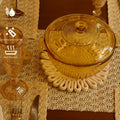 AHHFSMEI 8 Inch Heat Resistant Trivets Pot Holders 4pcs Light Brown by Deal US