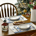 Artoid Mode Zodiac Snake Lantern Red Round Placemats 14in Set of 4 by Deal US