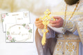 Baptism Thank You Cards Boho Blush Pink Floral Greenery 25 Pack by Deal US