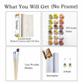 ZRIZQ Paint by Number Kit for Adults 12x16 Canvas City Colorful Box by Deal US