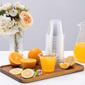 WELLIFE 9oz Clear Plastic Cups 200 Pack Disposable Party Glasses Wine Cold by Deal US