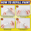 Galitoon Touch Up Paint Pens 4 Pack White Fine Tip Refillable Precision by Deal US