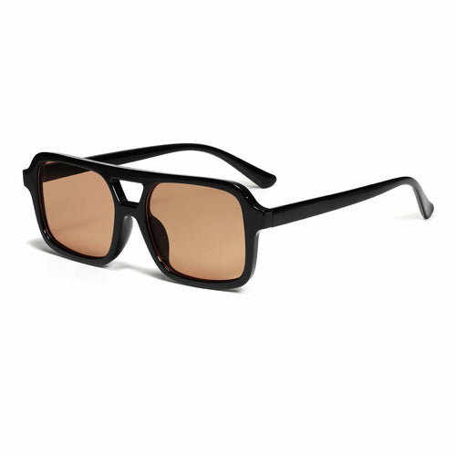 VANLINKER Retro 70s Square Aviator Sunglasses Green VL9816 by Deal US