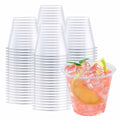 WELLIFE 9oz Clear Plastic Cups 200 Pack Disposable Party Glasses Wine Cold by Deal US