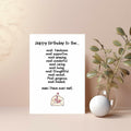 Funny Rude Birthday Card for Women Men Dad Mom Uncle Auntie 40-70th by Deal US