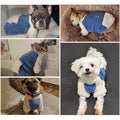 LESYPET Fleece Dog Sweater Small Medium Dogs Pullover Blue Size XX-Large by Deal US