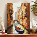 ZRIZQ Paint by Number Kit for Adults 12x16 Canvas City Colorful Box by Deal US